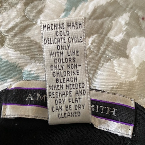 Amanda Smith black maxi dress in a small w/slits - Picture 4 of 5